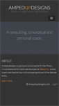 Mobile Screenshot of ampedupdesigns.com
